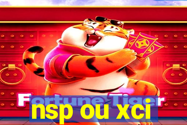 nsp ou xci